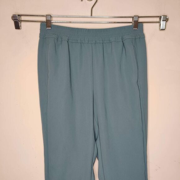 J Crew Reese Pull-On Crepe Pants Pockets Elastic Waist Tulip Hem - Picture 2 of 8